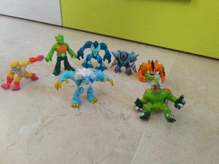 Colección Gormiti Figuras