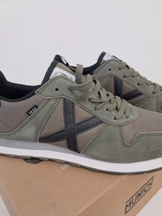 Zapatillas Munich Massana Talla 43 Verde Oliva