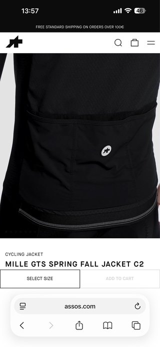 Assos Mille GTS C2 Jacket Black Series