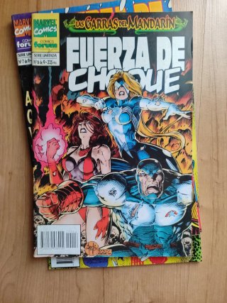 Fuerza de choque, las garras del mandarín