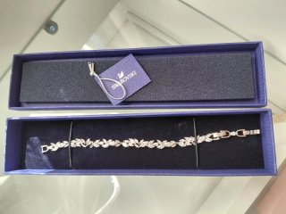Pulsera Swarovski Plata