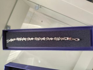 Pulsera Swarovski Plata