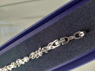 Pulsera Swarovski Plata