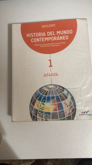 Historia del mundo contemporáneo. 1º bachillera...