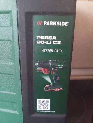 Taladro Percutor Parkside X20V Team +REGALO
