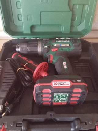 Taladro Percutor Parkside X20V Team +REGALO
