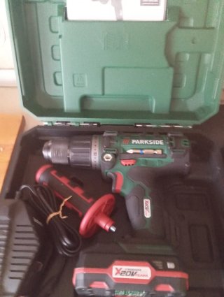 Taladro Percutor Parkside X20V Team +REGALO