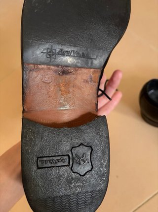 Zapatos de vestir negros con cordones