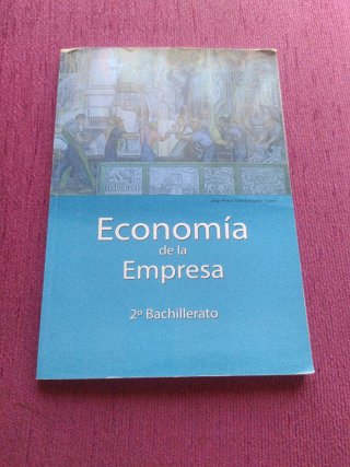 Libro Económico de la empresa 2° Bachillerato