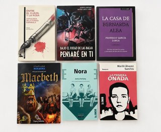Lote de 6 libros  Literatura y teatro