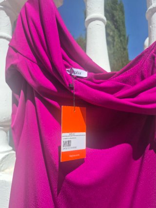 Vestido fiesta Miphai Buganvilla Talla XL/42/14