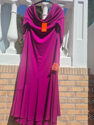 Vestido fiesta Miphai Buganvilla Talla XL/42/14