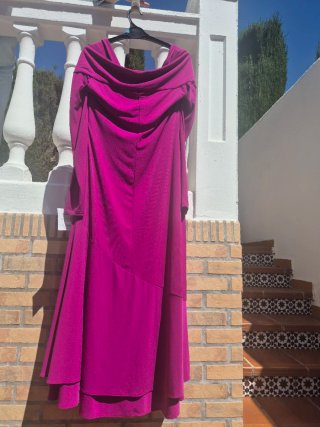 Vestido fiesta Miphai Buganvilla Talla XL/42/14