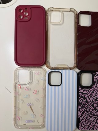 Set 8 Fundas iPhone 12 Pro