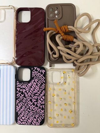 Set 8 Fundas iPhone 12 Pro