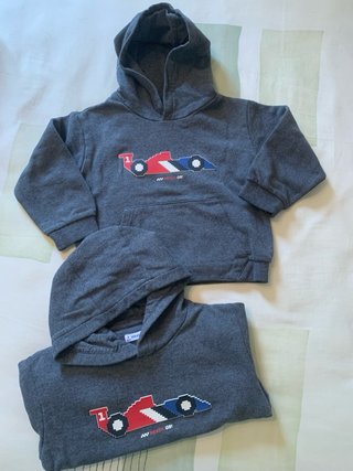 Lote sudaderas felpa gemelos Mayoral talla 4
