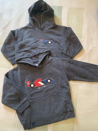 Lote sudaderas felpa gemelos Mayoral talla 4