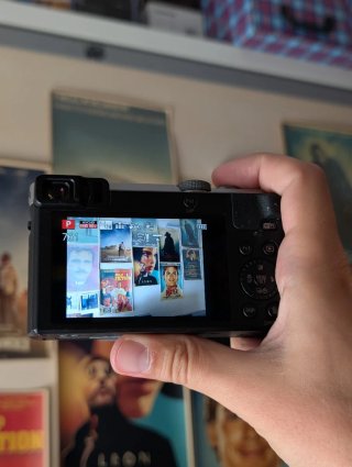 Fotocamera Lumix TZ71 Panasonic Nero/Argento