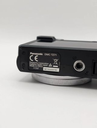 Fotocamera Lumix TZ71 Panasonic Nero/Argento