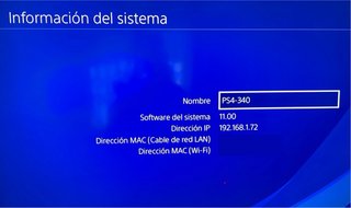 PS4 Slim 500 GB · Firmware 11.00