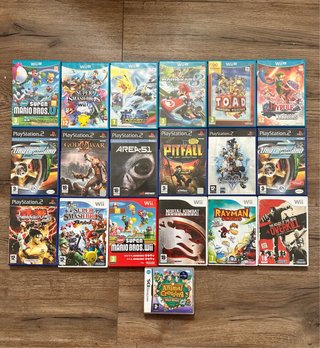Juegos Nintendo Wii U y más - 10€ unidad