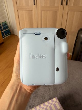Fujifilm Instax Mini 12 + funda azul