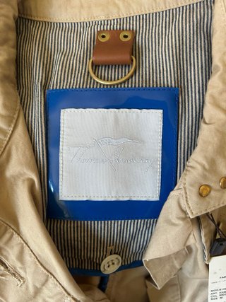 Gabardina Burberry Beige Talla M