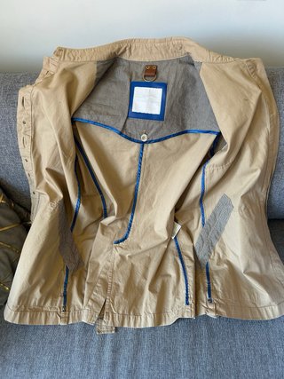 Gabardina Burberry Beige Talla M