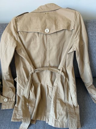 Gabardina Burberry Beige Talla M