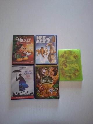 Pack 4 Películas Disney DVD (Mickey, Ice Age 2, Ma