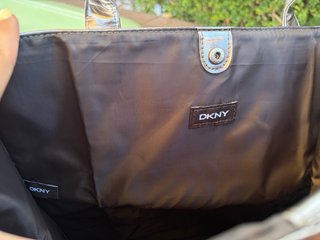 Mala DKNY Prateada Brilhante