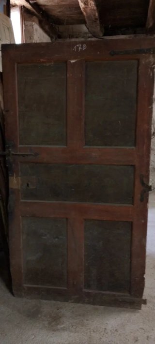 Lote 4 puertas madera antiguas