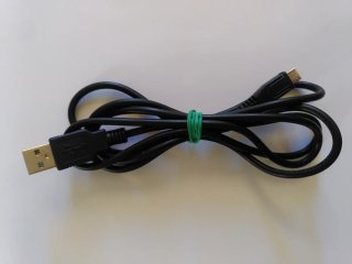 Cable USB A a Micro USB (Negro 130 cm).