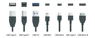 Cable USB A a Micro USB (Negro 130 cm).