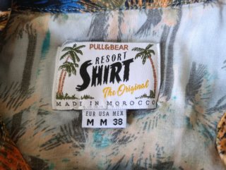 Camisa Hawaiana Estampada Palmeras