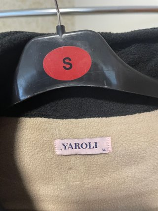 Sudadera Yaroli Forro Polar Negra Talla S