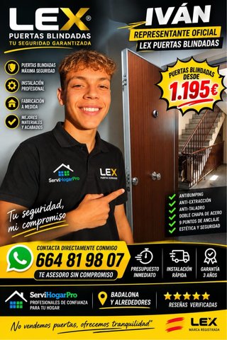 Puerta Blindada Lex - Máxima Seguridad