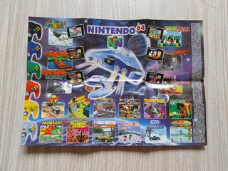 POSTER JUEGOS GAME BOY Y N64