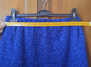 Gonna Tubino Blu Elettrico Elasticizzata