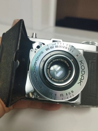 Pacchetto Kodak Retina 1a e 1b e voiglander jubilar