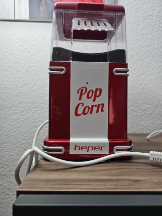 Máquina de Palomitas Beper Roja