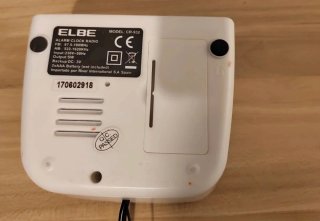 Radio despertador Elbe CR-932
