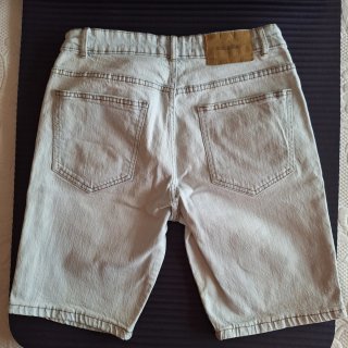 Pantalón corto vaquero Pull & Bear lavado