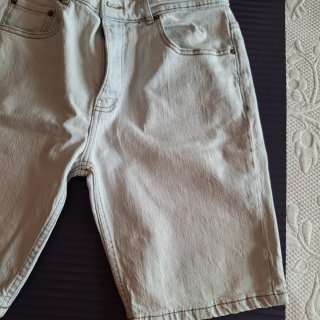 Pantalón corto vaquero Pull & Bear lavado