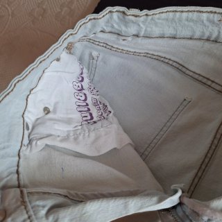 Pantalón corto vaquero Pull & Bear lavado