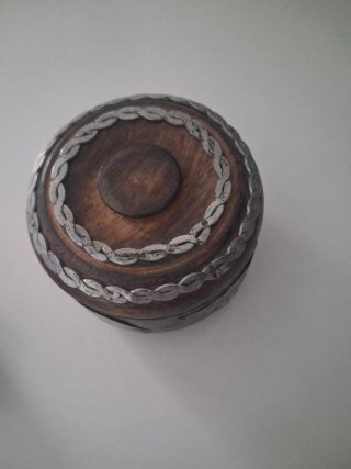 Lote 5 Cajas Madera Decoradas