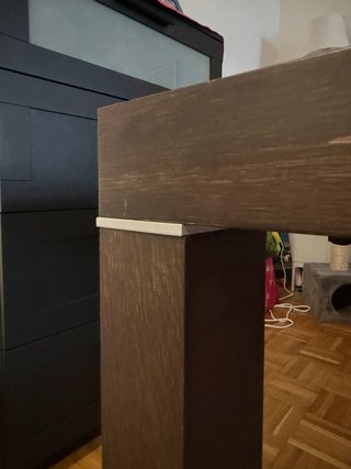 Mesa extensible 230cm madera wengue