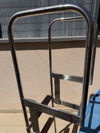 Escalera barco puerto