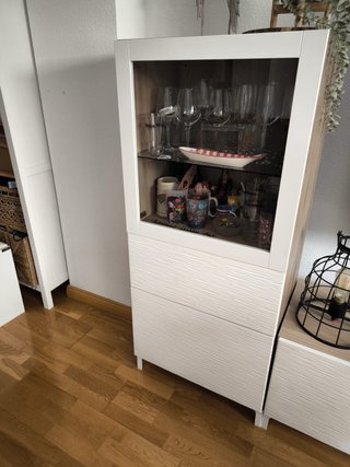 Conjunto salón TV IKEA Besta gran almacenaje