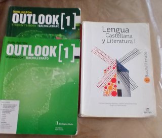 Libros de inglés y lengua 1° bachillerato